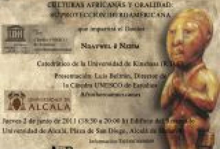 Conferencia: Culturas africanas y oralidad. Su proyeción iberoamericana
