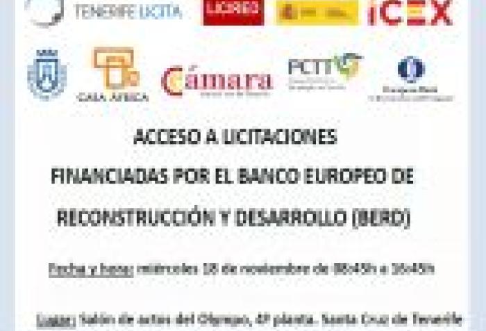 Acceso a licitaciones financiadas por el Banco Europeo de Reconstrucción y Desarrollo (BERD)