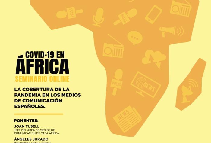 Seminario online. "COVID-19 en África: la cobertura de la pandemia en los medios de comunicación españoles"