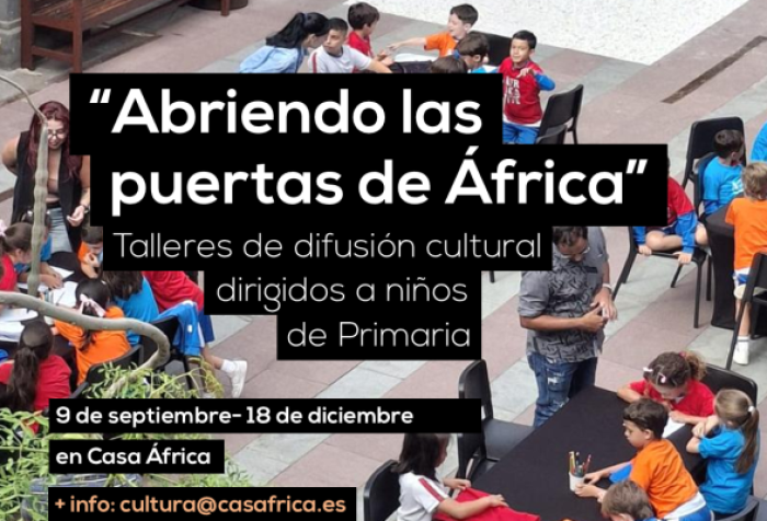 «Abriendo las Puertas de África» Talleres para alumnado de Primaria