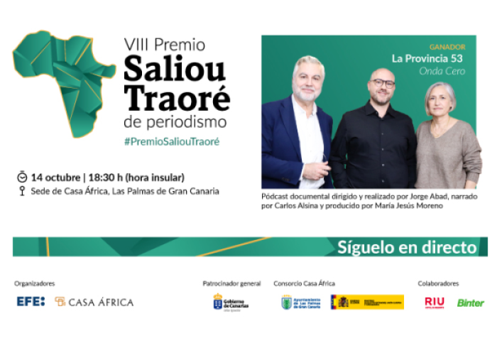 Entrega del VIII Saliou Traoré