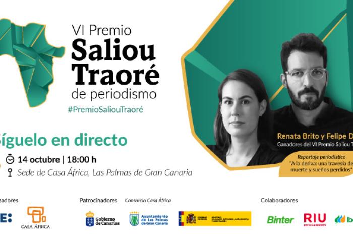Entrega del VI Premio Saliou Traoré de periodismo en español sobre África