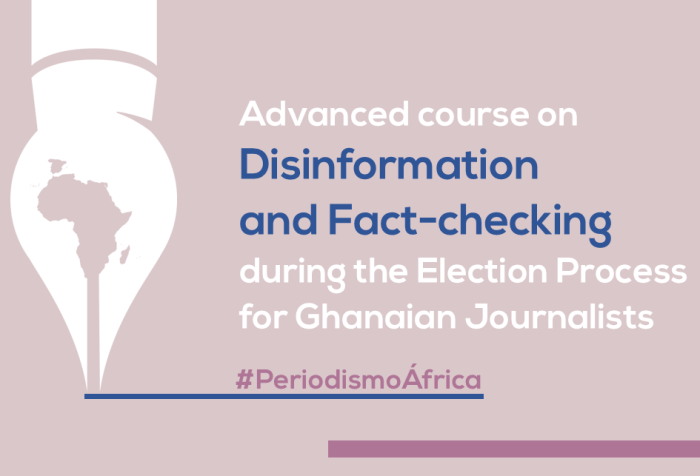 Formación para periodistas africanos en Ghana