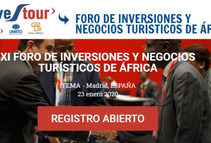 INVESTOUR 2020. XI Foro de Inversiones y Negocios Turísticos en África