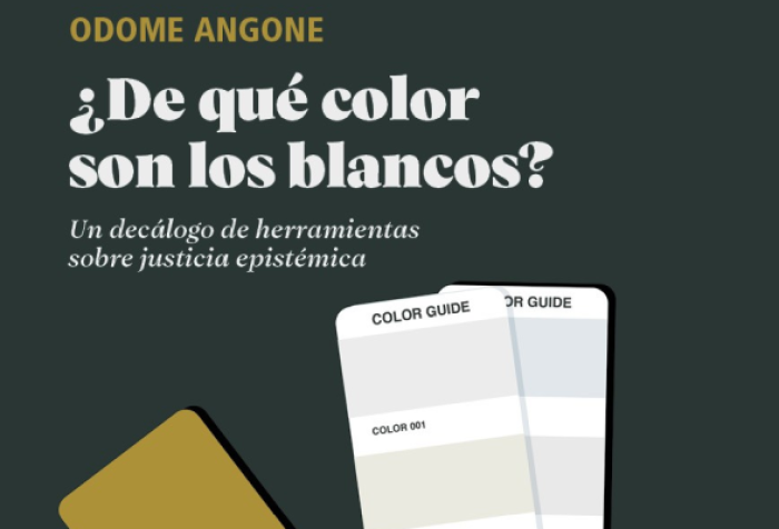 Letras Africanas: «De qué color son los blancos», con Odome Angone