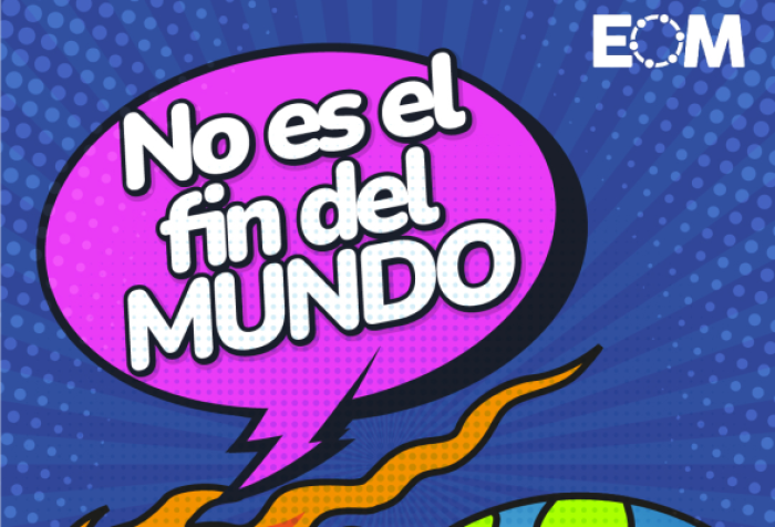 Grabación en directo del podcast de la serie «No es el fin del mundo» de EOM