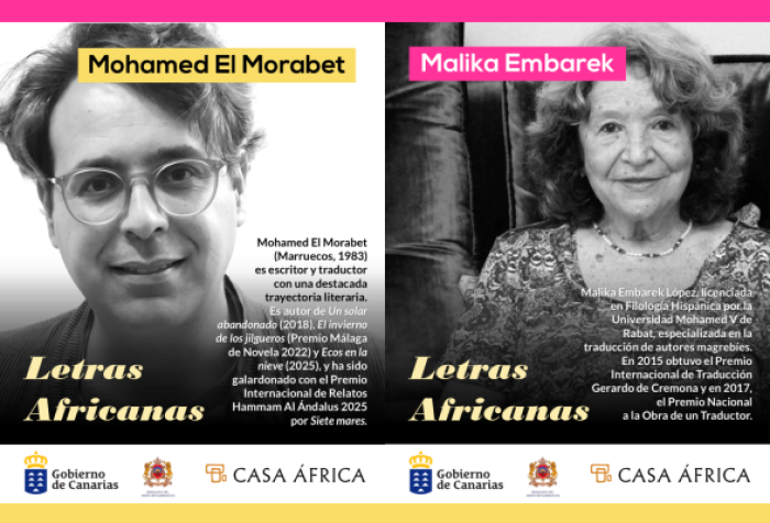 Letras ​Africanas con Mohamed El Morabet​ y Malika Embarek