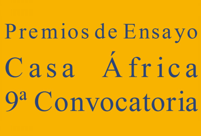 9ª Convocatoria de los Premios de Ensayo Casa África