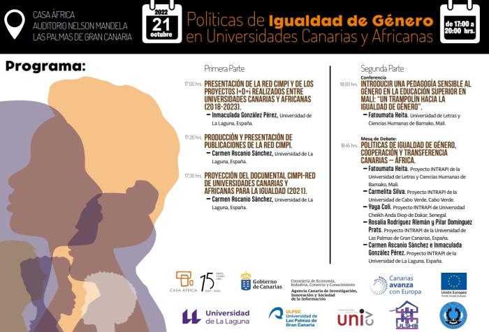 Políticas de igualdad de género en universidades canarias y africanas