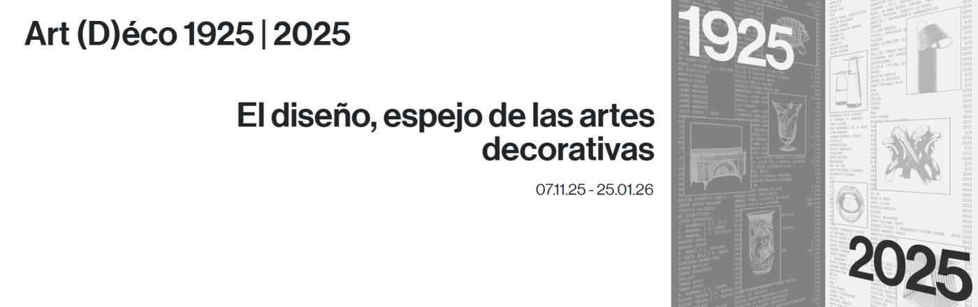 Art (D)éco 1925 | 2025. El diseño, espejo de las artes decorativas