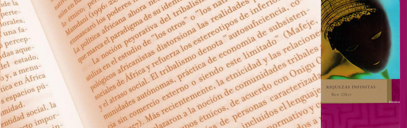 Nuestro Club de Lectura lee «Riquezas Infinitas», de Ben Okri