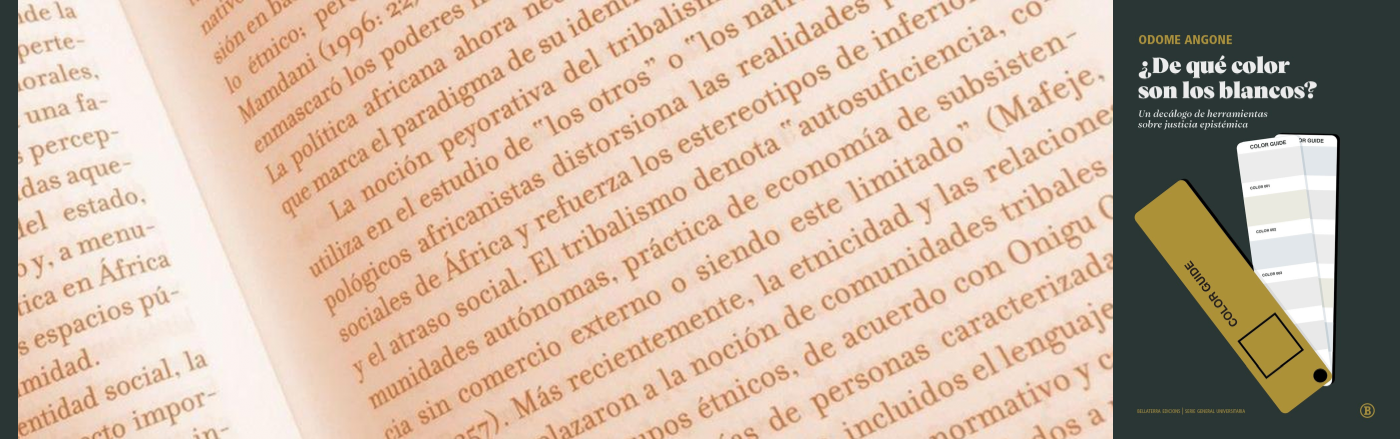 Letras Africanas: «De qué color son los blancos», con Odome Angone