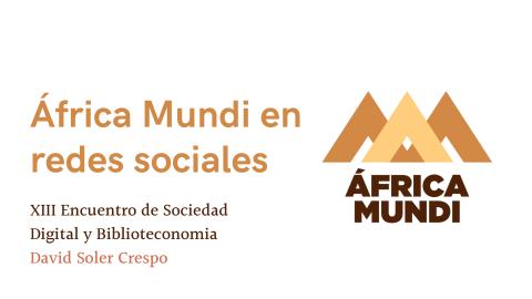 África Mundi en redes sociales