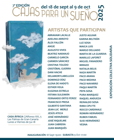 Artistas participantes