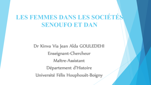 Presentación del Dr. Kinva en francés