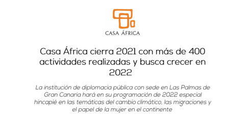 Nota de Prensa del XXVII Consejo Rector de Casa África