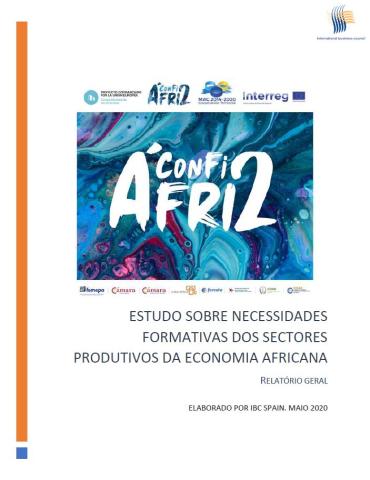 Informe general sobre las necesidades formativas de los sectores productivos de la economía africana (en portugués)