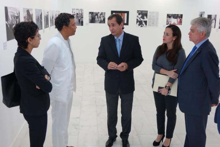 El ministro de Cultura de Cabo Verde, Mário Lúcio Sousa, visita Casa África