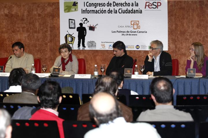 La UPCC celebra en Casa África el I Congreso de Derecho a la Información de la Ciudadanía