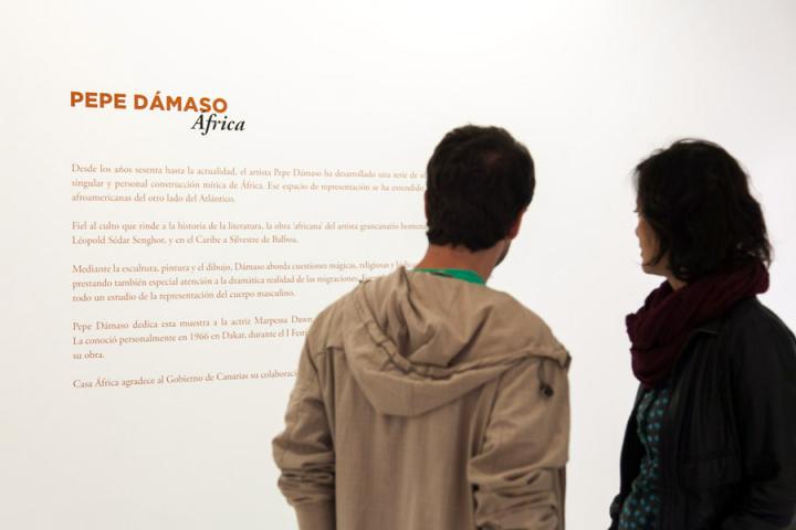 Pepe Dámaso expone su obra africana en Casa África