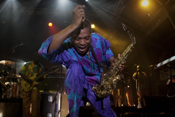 Femi Kuti arrasa en Madrid con un torbellino de afrobeat