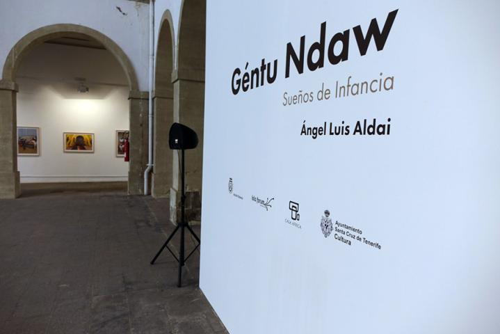 Ángel Luis Aldai muestra sus retratos de la infancia africana en La Recova de Santa Cruz de Tenerife