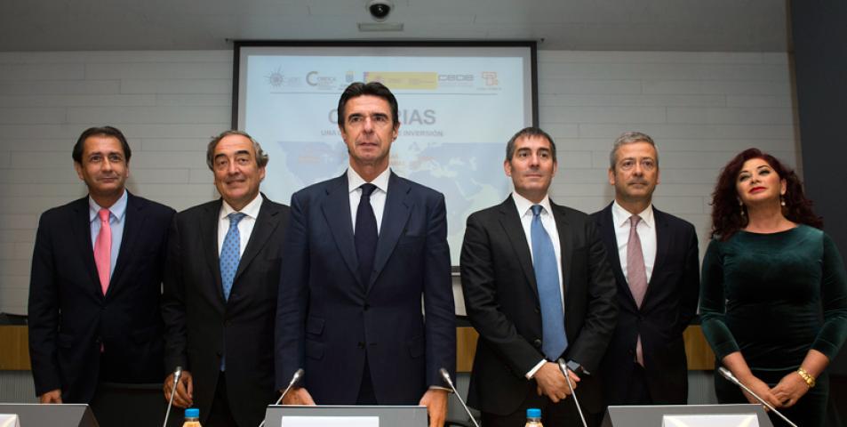 Luis Padrón participa en un encuentro sobre Canarias como centro de operaciones y de negocios hacia África