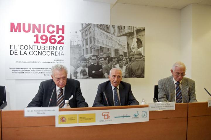 Instituciones y participantes en el Contubernio de Múnich celebran en Fuerteventura su 50 aniversario y el vínculo de la isla con la Transición Española