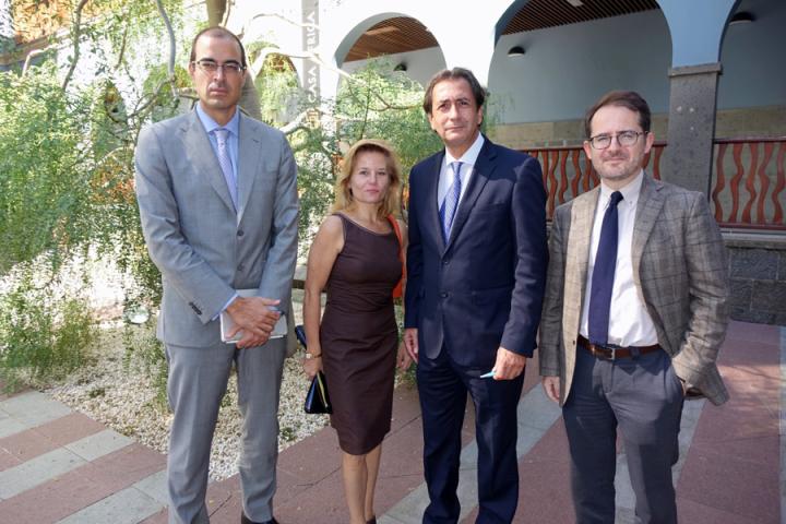 La Embajadora de España en Cabo Verde, Caridad Batalla, en Casa África