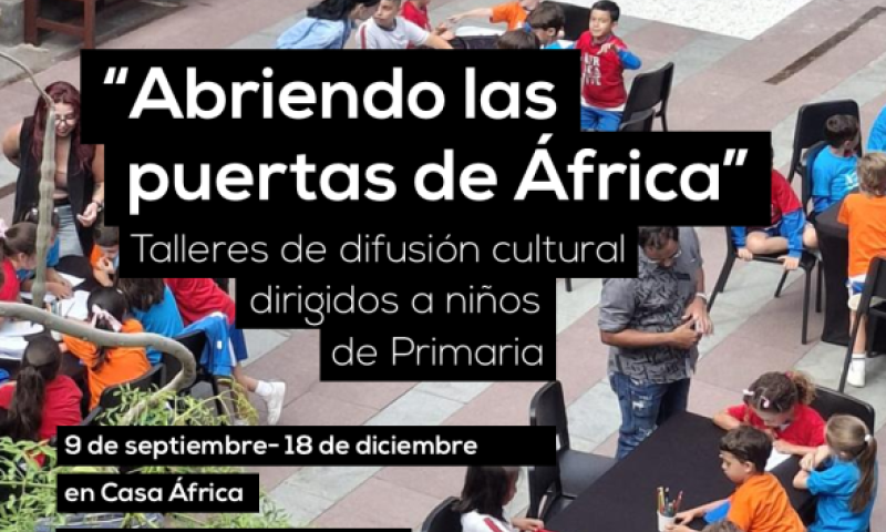 «Abriendo las Puertas de África» Talleres para alumnado de Primaria