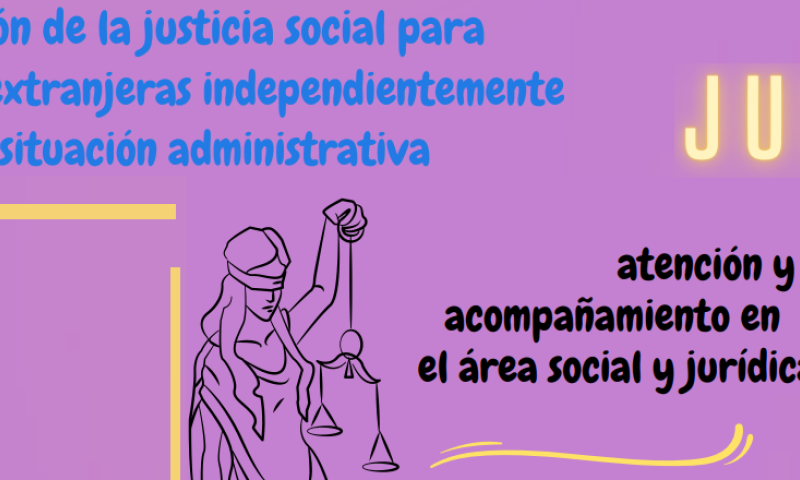 JUSOC: Proyecto de promoción de la justicia social para las mujeres migrantes