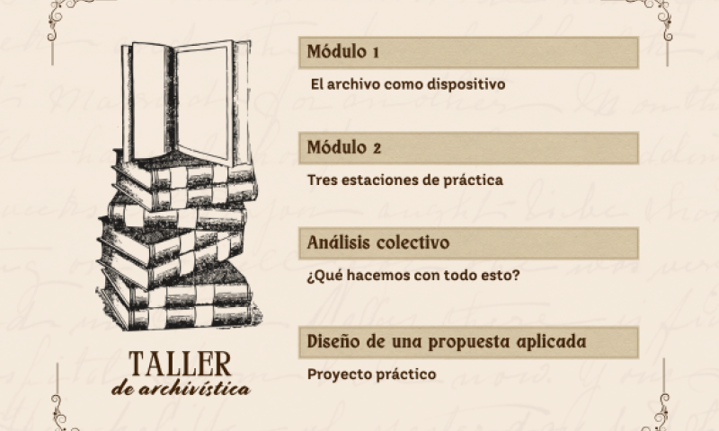 Taller de archivo con Tania Adam