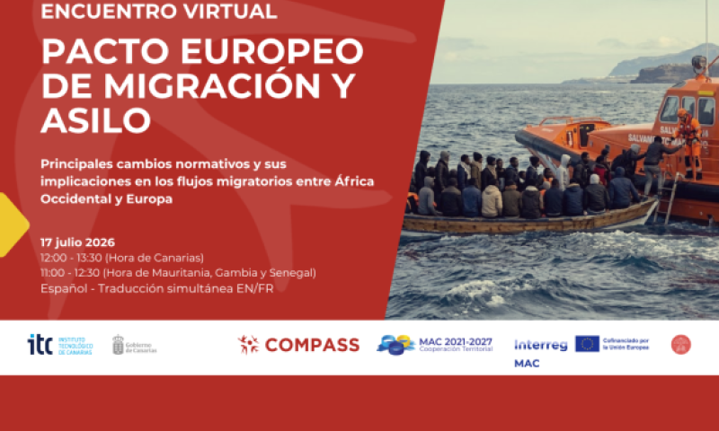 Webinar virtual | El Nuevo Pacto Europeo de Asilo y Migración