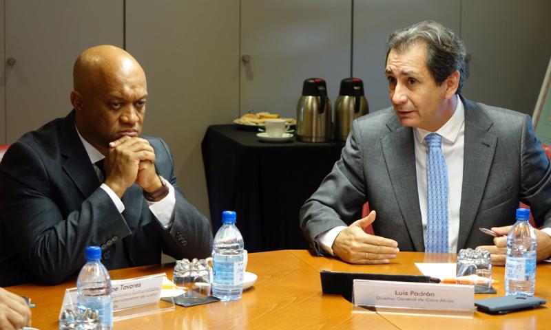 El Ministro de Exteriores y Defensa de Cabo Verde se reúne con los mandos militares de Canarias y visita la sede del PMA