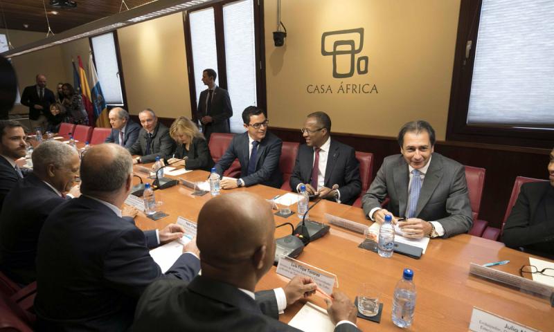 Cabo Verde y Canarias estrechan relaciones económicas en Casa África