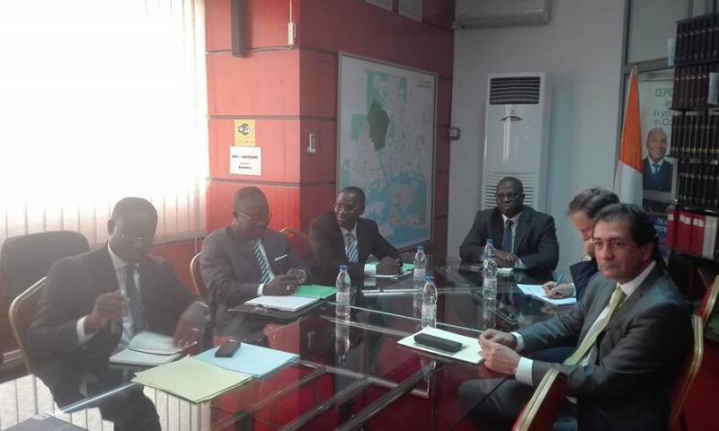El Director General de Casa África visita Costa de Marfil