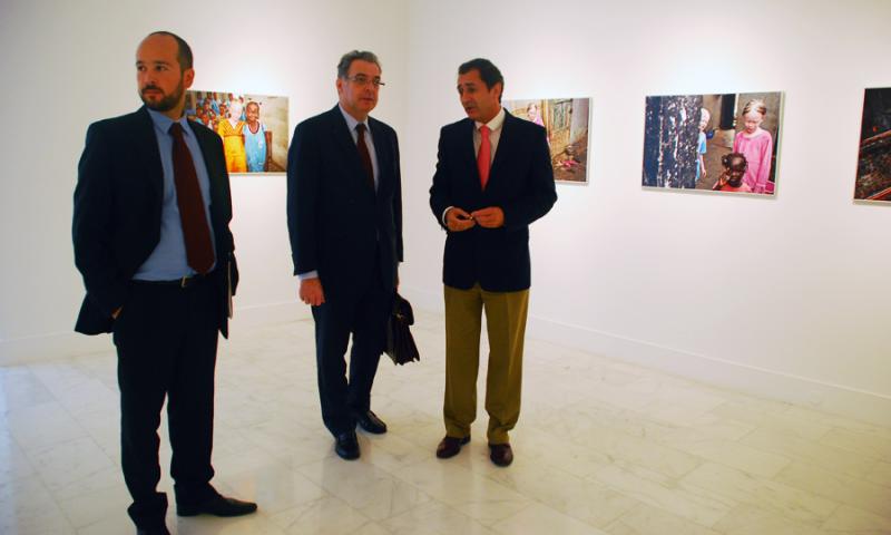 El embajador de España en Mauritania visita Casa África