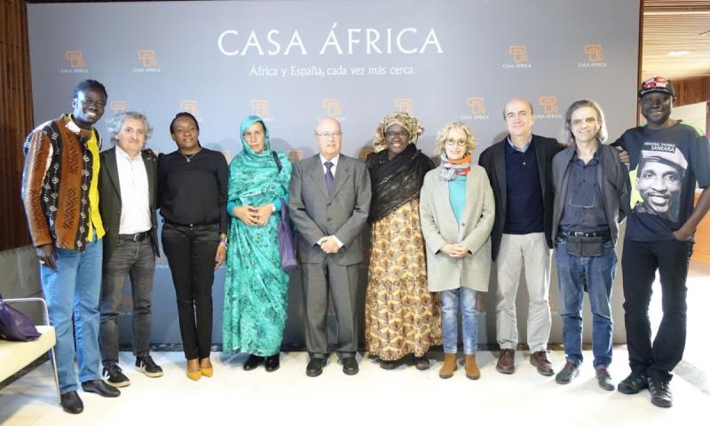 Casa África recibe a los participantes del Foro Internacional Gobernanza, Movimientos Sociales y Participación Ciudadana
