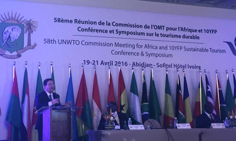 Casa África participa en la Comisión de la OMT para África que se celebra en Abiyán