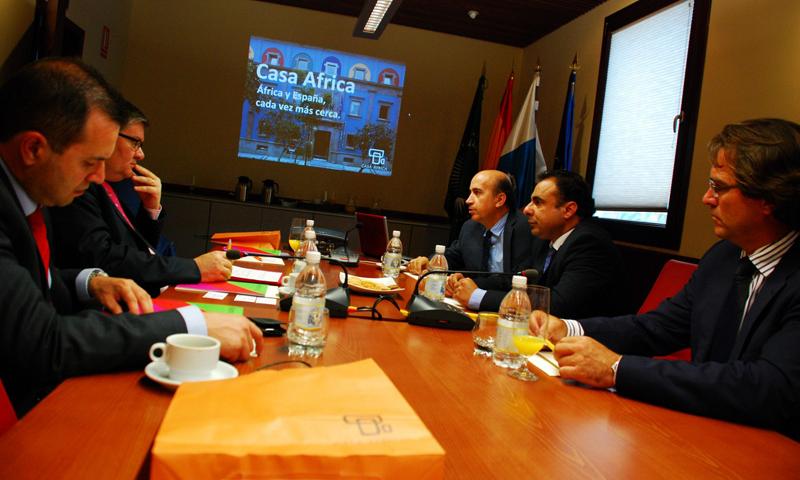 La Cámara de Comercio Brasil-España visita Casa África