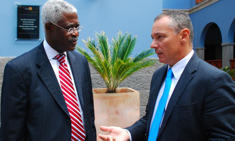 El ex embajador de Ghana en Estados Unidos visita Casa África