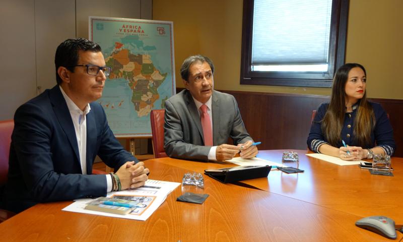 El vicepresidente del Gobierno de Canarias destaca el potencial del archipiélago como plataforma logística y de servicios con África