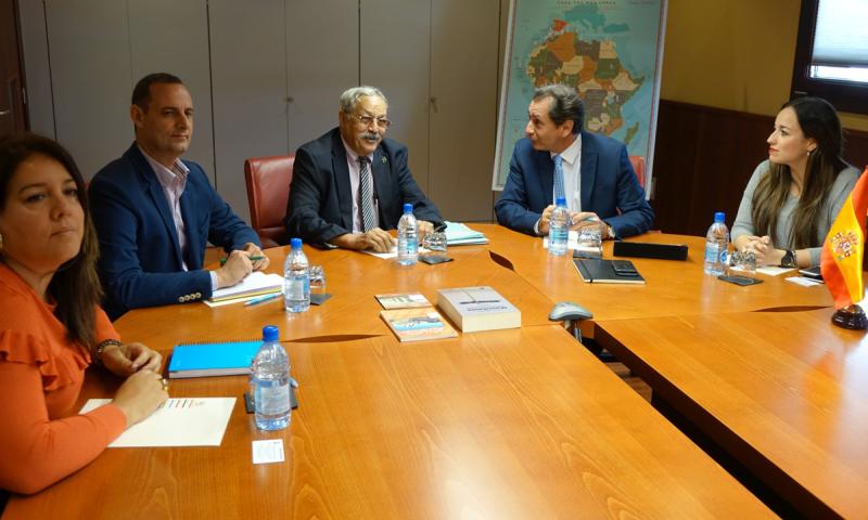 El alcalde de Chinguetti visita Casa África