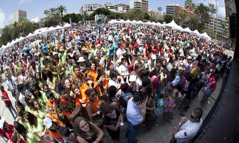 Más de 5.000 personas celebran África Vive en Las Palmas de Gran Canaria
