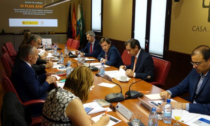 Casa África acoge una reunión técnica con las comunidades autónomas sobre el III Plan África