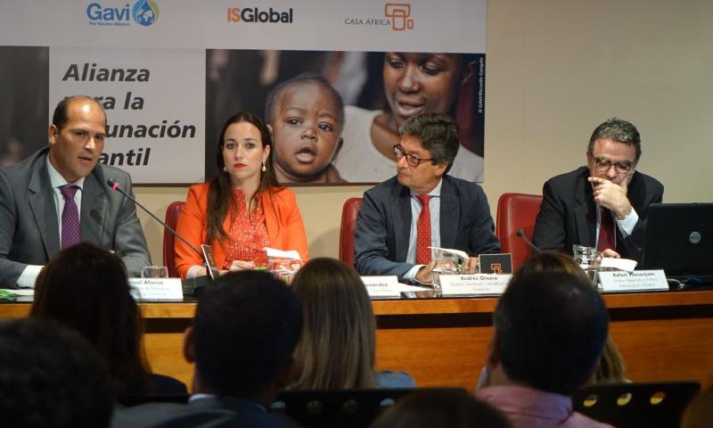24 empresas de la provincia de Las Palmas han contribuido a la vacunación de 8.687 niños de países de baja renta