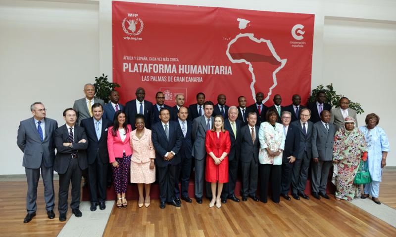 El PMA pone en marcha su base logística en Las Palmas de Gran Canaria para agilizar el envío de ayuda humanitaria hacia África
