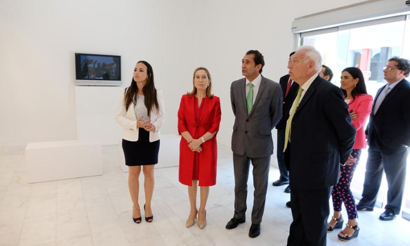 Los ministros Margallo y Pastor visitan Casa África