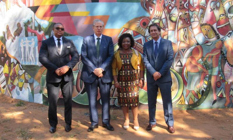 El director general de Casa África, de visita oficial en Maputo
