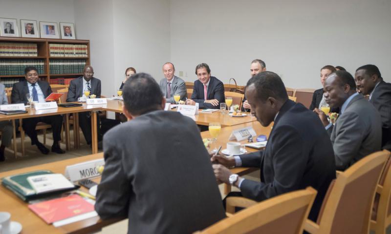 Casa África, con las Representaciones Permanentes africanas ante Naciones Unidas en Nueva York